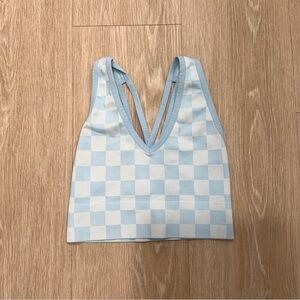 Colsie Checkered Tank Top
